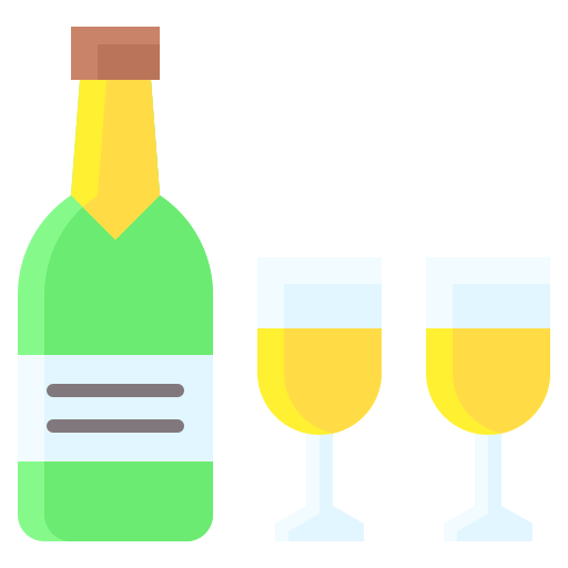 champagne Icône gratuit
