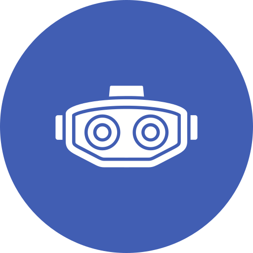 Stereoscopic free icon