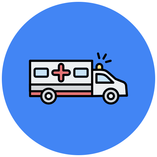 ambulância grátis ícone ambulância grátis ícone