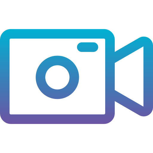 camara de video icono gratis