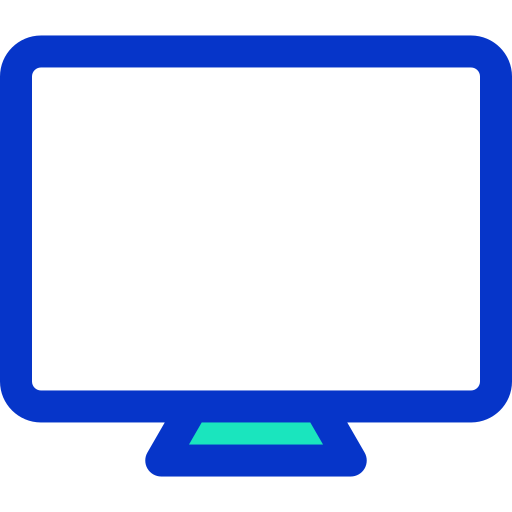 Monitor Generic color lineal-color icon