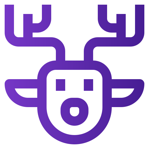 Deer Generic gradient outline icon