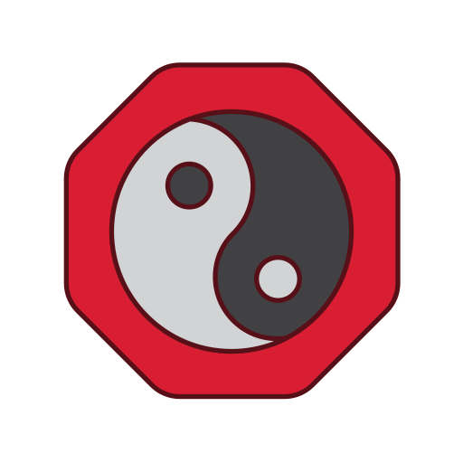 yin yang icono gratis