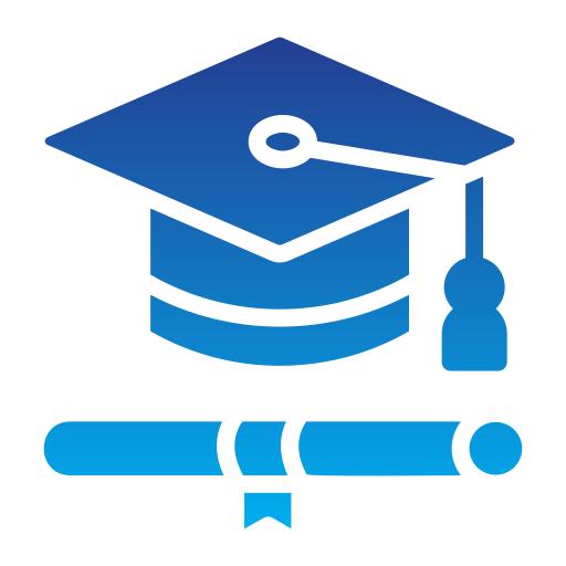 Graduation Generic gradient fill icon