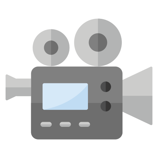 camara de video icono gratis