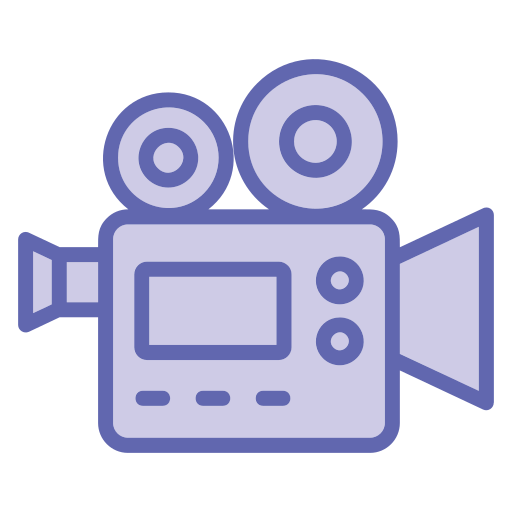 camara de video icono gratis