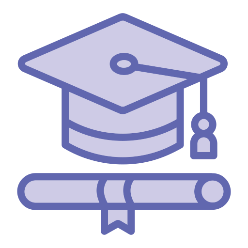 graduación icono gratis