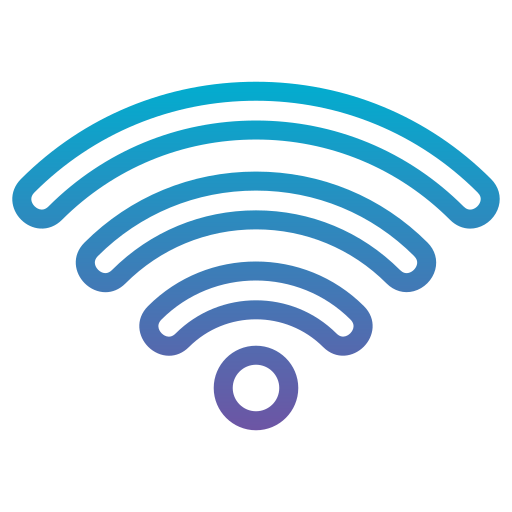 Wifi Generic gradient outline icon