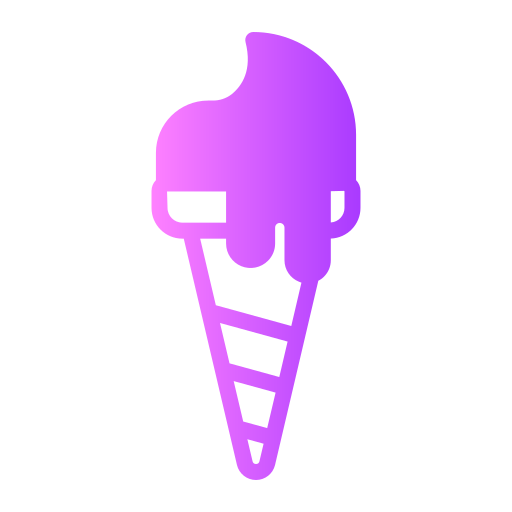 Ice cream Generic gradient fill icon