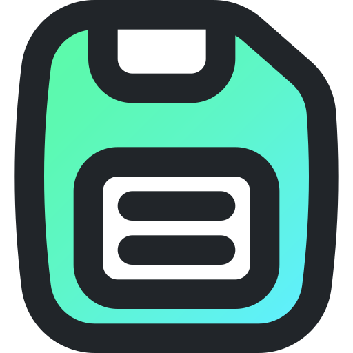 Floppy disc free icon