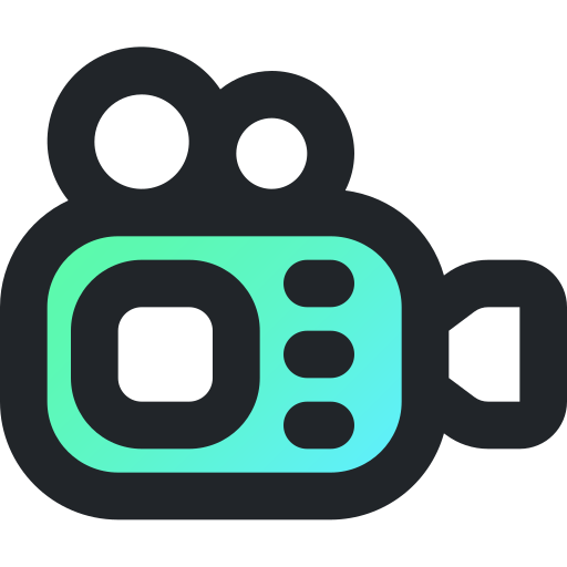 camara de video icono gratis