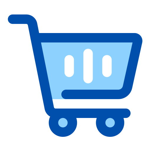 Trolley cart Generic Blue icon