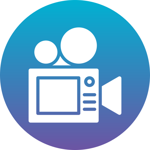 camara de video icono gratis