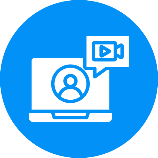 videollamada icono gratis