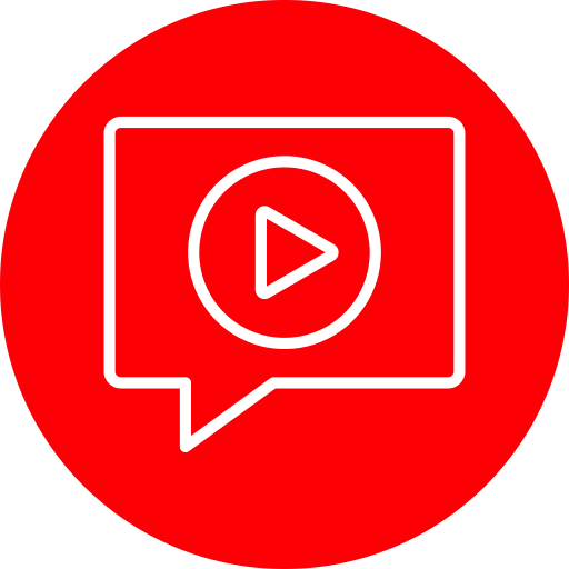 chat de video icono gratis