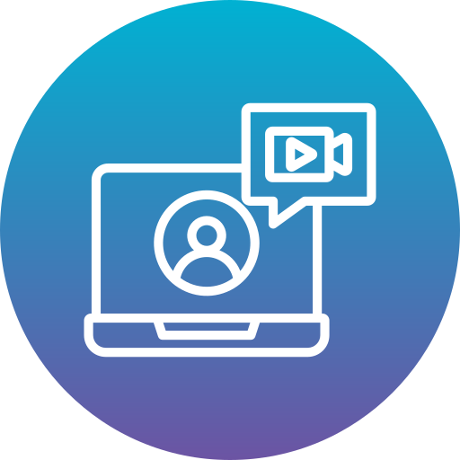 videollamada icono gratis