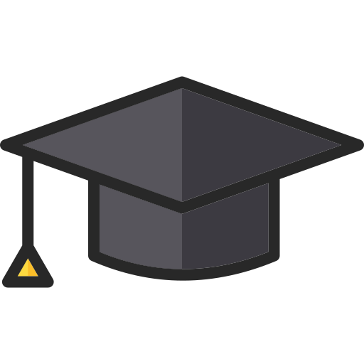 Graduation hat - Free education icons