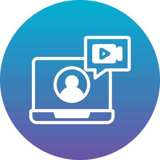 videollamada icono gratis