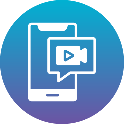 videollamada icono gratis