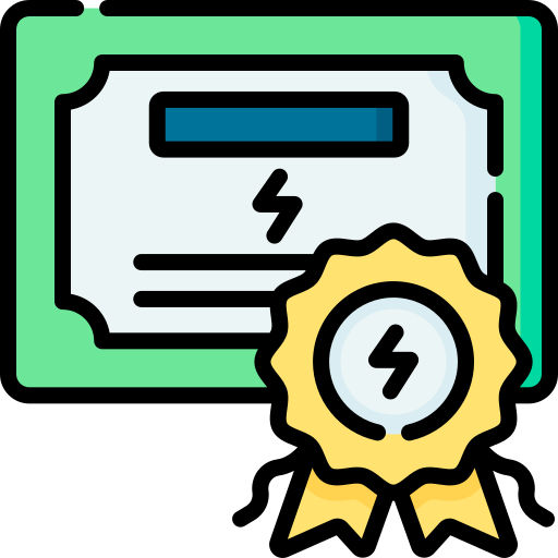 certificado icono gratis