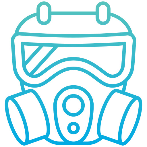 máscara de gas icono gratis