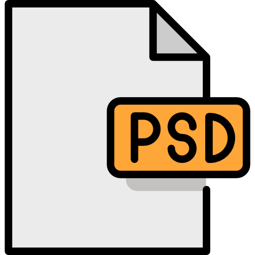 archivo psd icono gratis