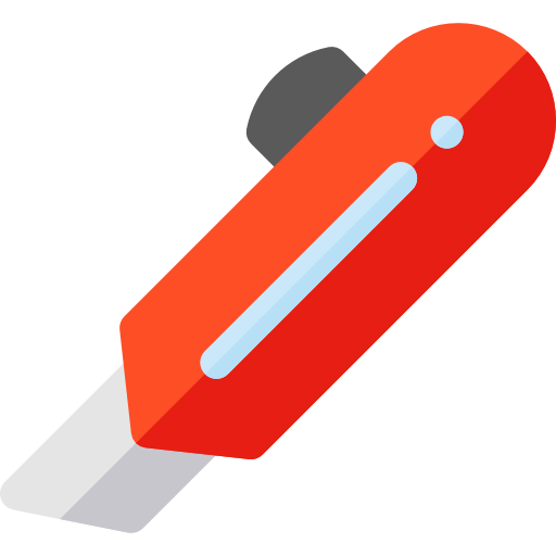 cortador icono gratis