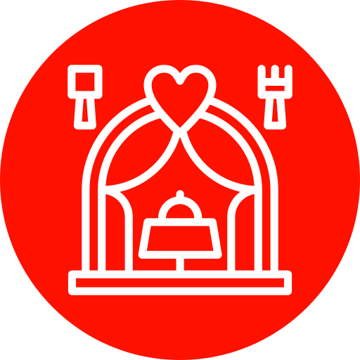 Wedding Dinner Generic Flat Icon