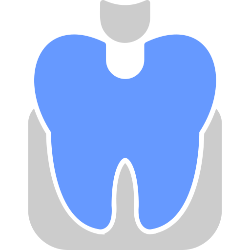 Dental Filling Generic Color Fill Icon