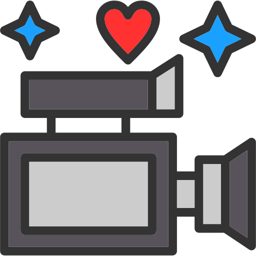 camara de video icono gratis