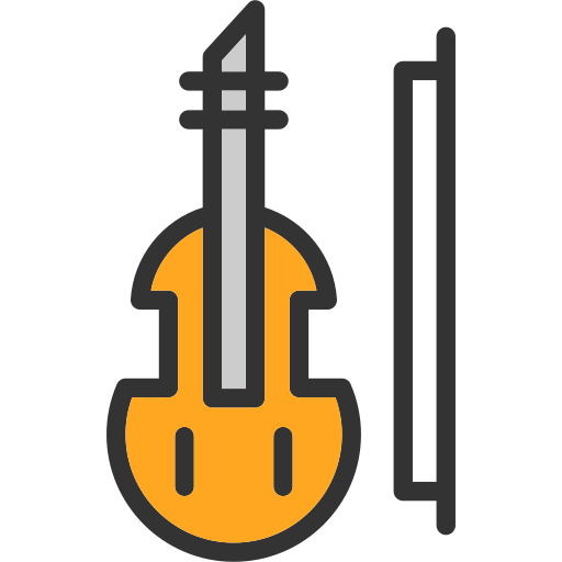 violín icono gratis