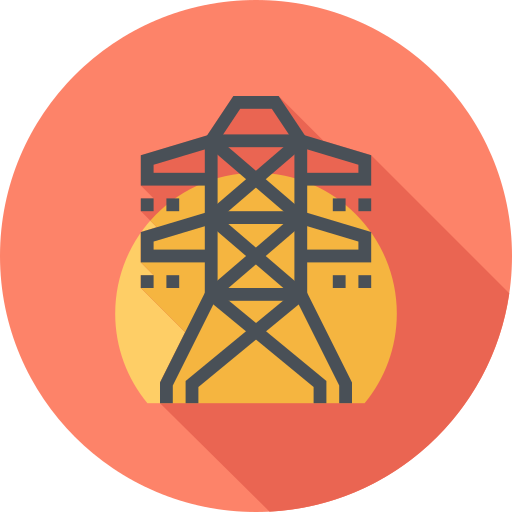 torre de electricidad icono gratis