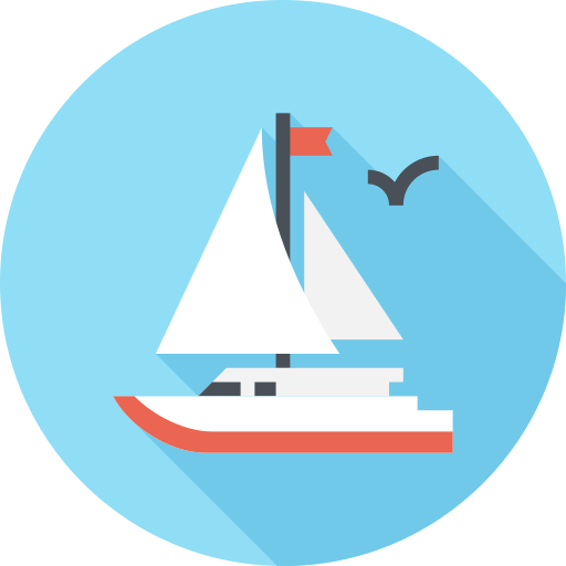 Yacht Generic color fill icon