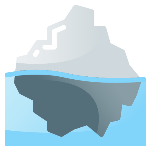 iceberg icono gratis