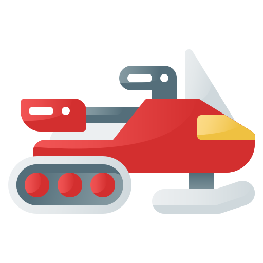 Snowmobile free icon