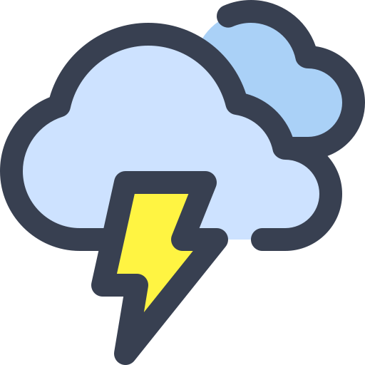 Thunderstorm - Free weather icons