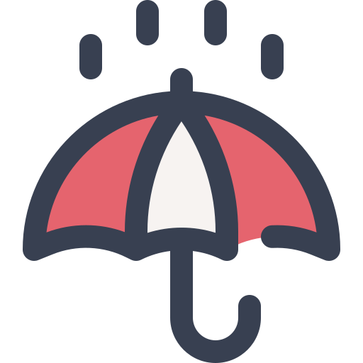 Umbrella Generic color lineal-color icon