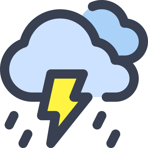 Storm Generic color lineal-color icon