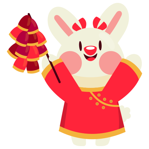 Chinese New Year free sticker Chinese New Year free sticker