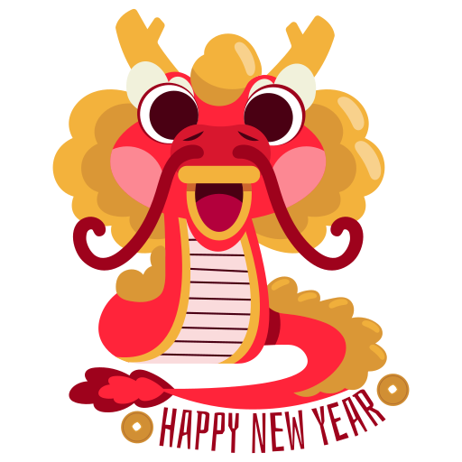 Chinese New Year Sticker Vector Art Graphics, Chinese New, 48% OFF