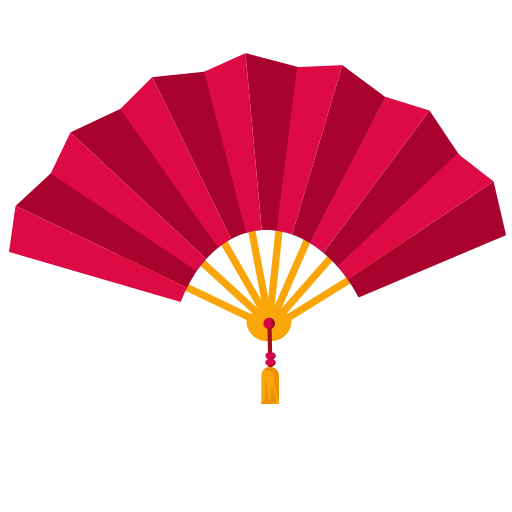 Paper fan Generic Flat icon