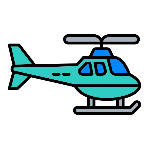 helicóptero icono gratis