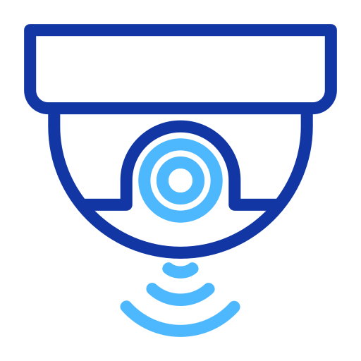 cámara de seguridad icono gratis