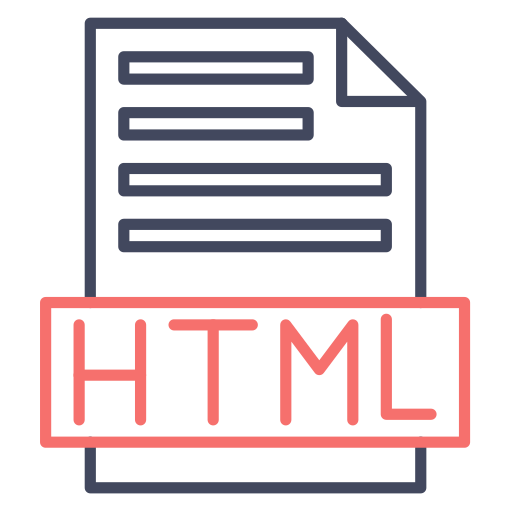 archivo html icono gratis