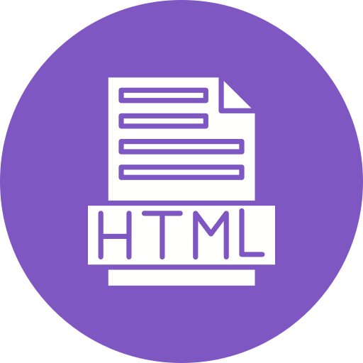 archivo html icono gratis