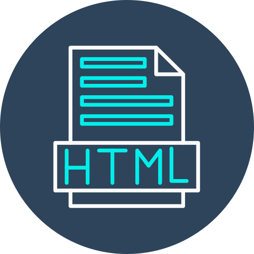 archivo html icono gratis