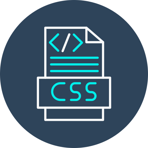 CSS Code Generic color fill icon