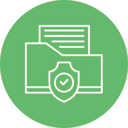 protección de archivos icono gratis