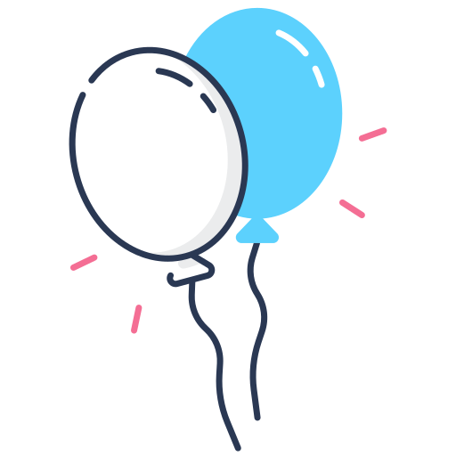 Balloons free icon Balloons free icon