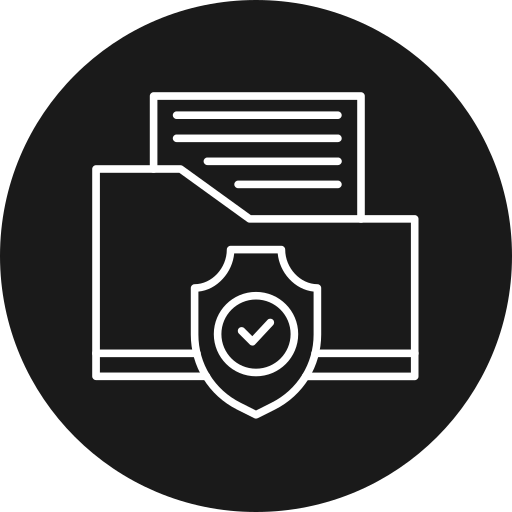 protección de archivos icono gratis